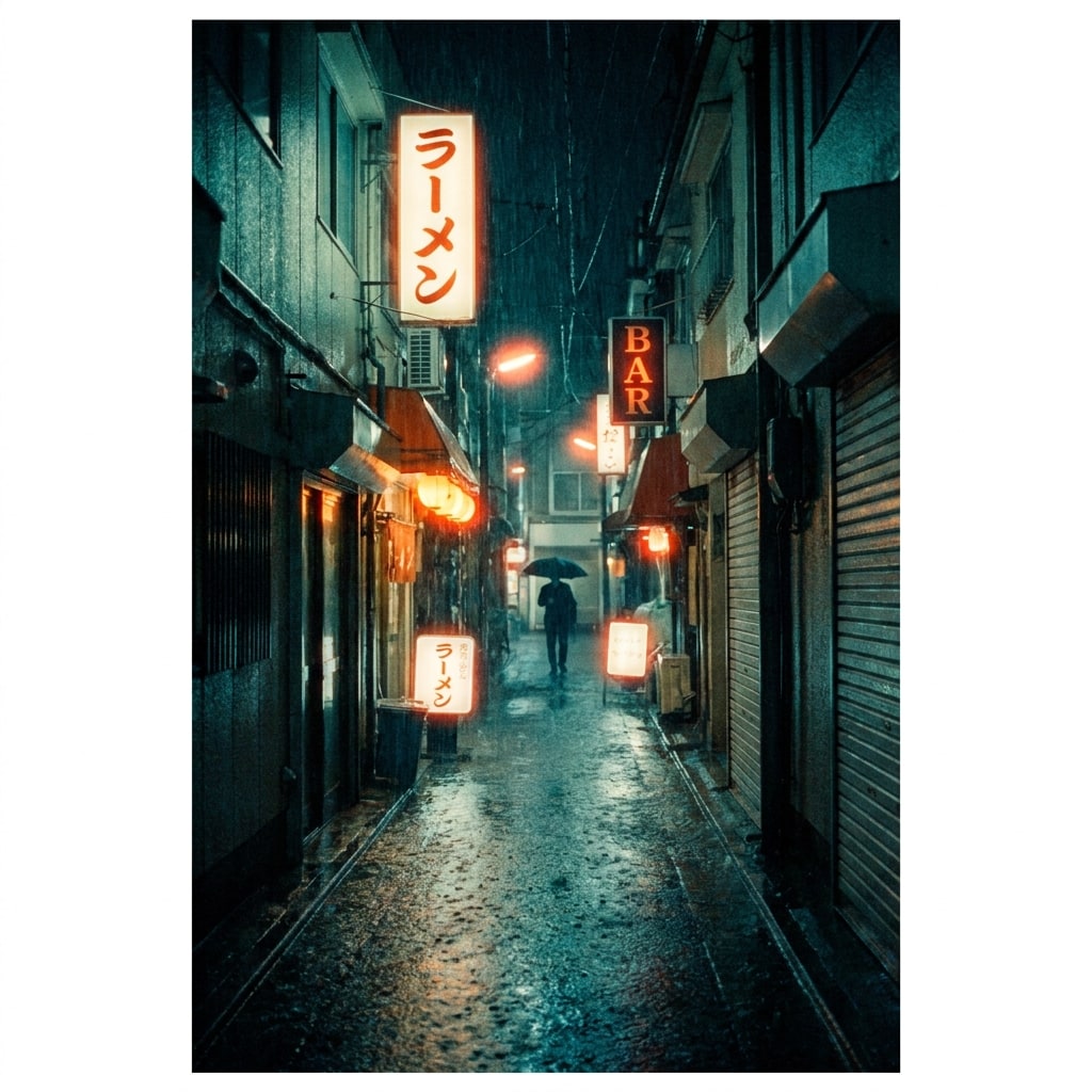 Reference image showing the CineStill 800T look that this page translates onto Fujifilm