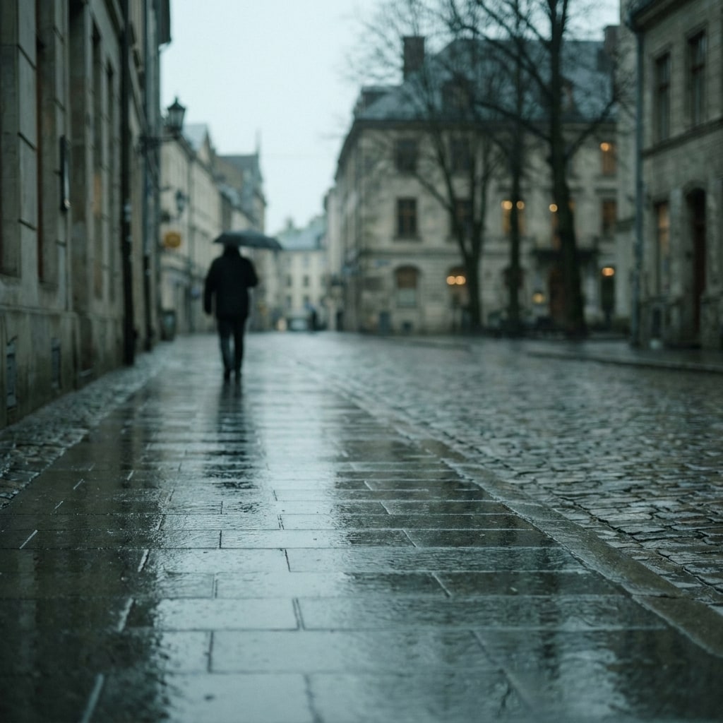 Sample look approximating the Eterna cinema stock under flat daylight recipe on a Fujifilm body